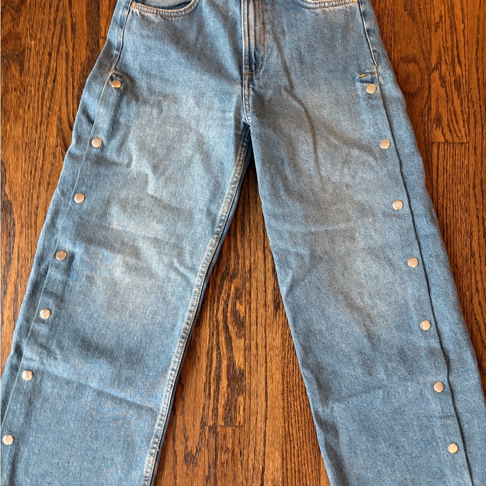 Zara riveted Jeans